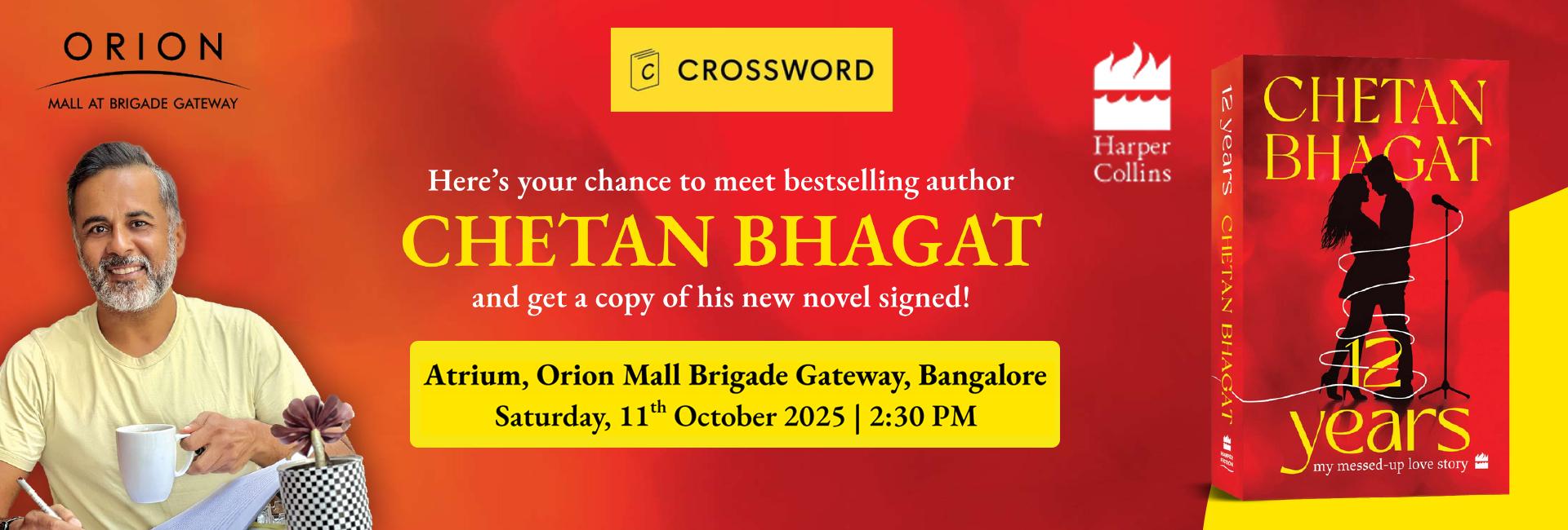 Chetan Bhagat Book Signing
