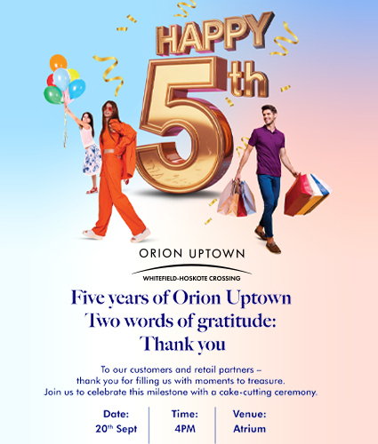 5th Anniversary Celebration