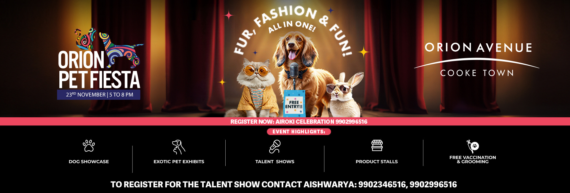 Pet Fiesta Event at Orion Avenue Mall